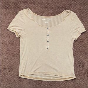 American Eagle Striped Shirt